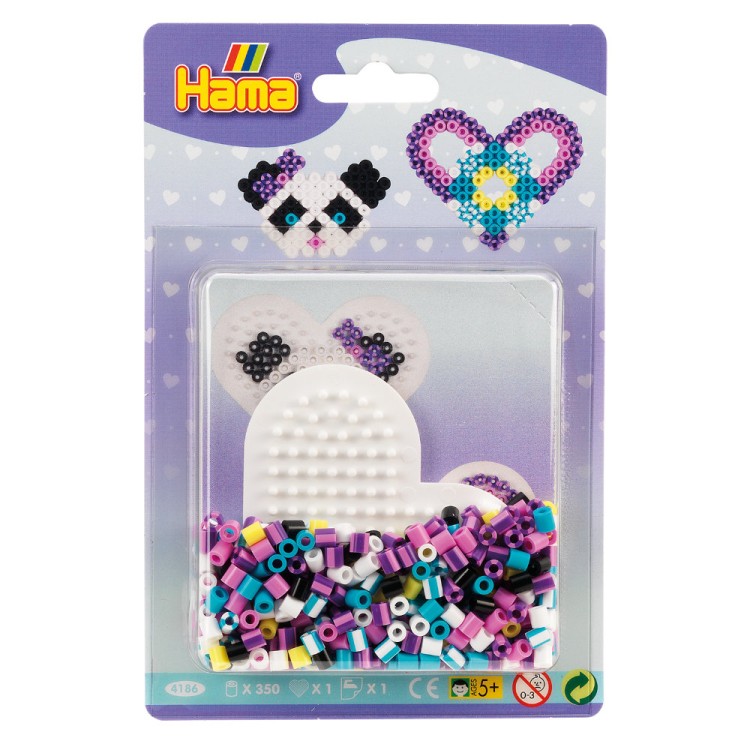 Hama Beads Small Heart Blister Pack