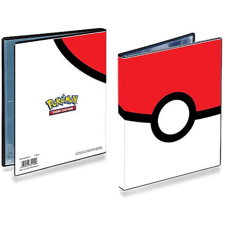 Pokemon TCG 4 Pocket Portfolio - Pokeball Design