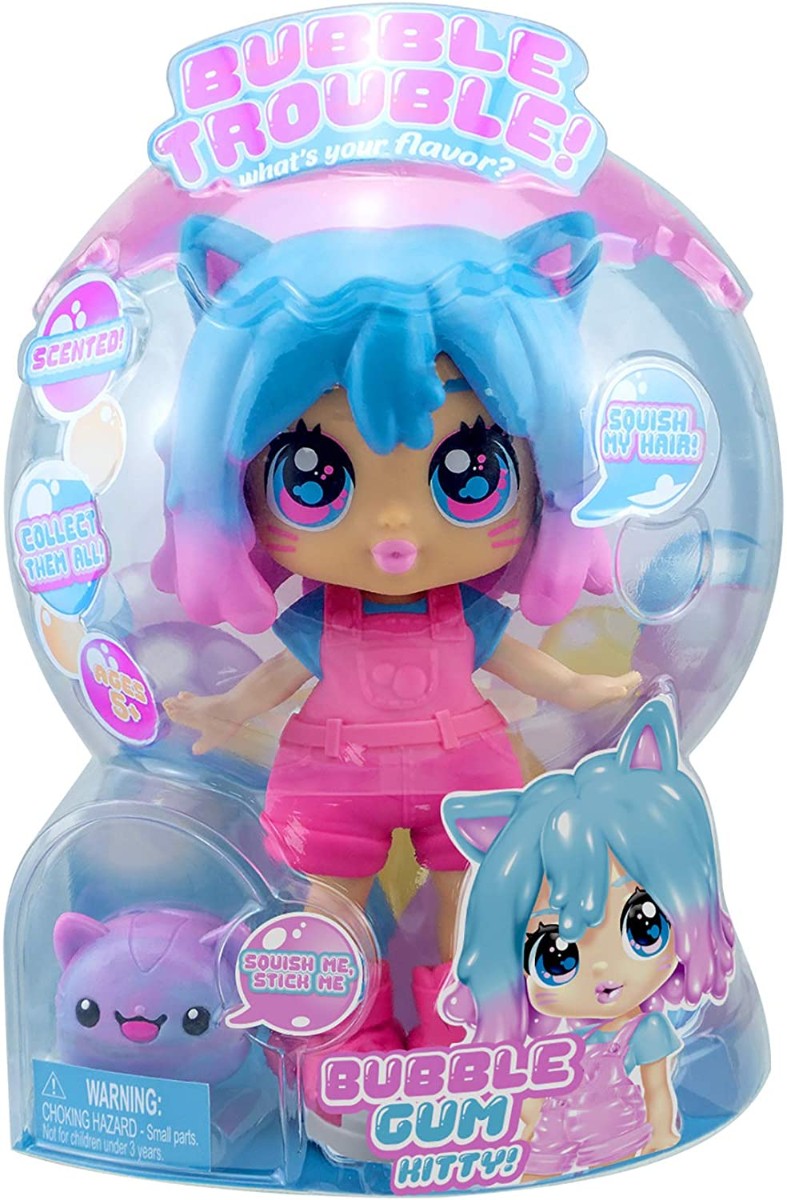 Bubble Trouble Bubble Gum Kitty Doll Bright Star Toys