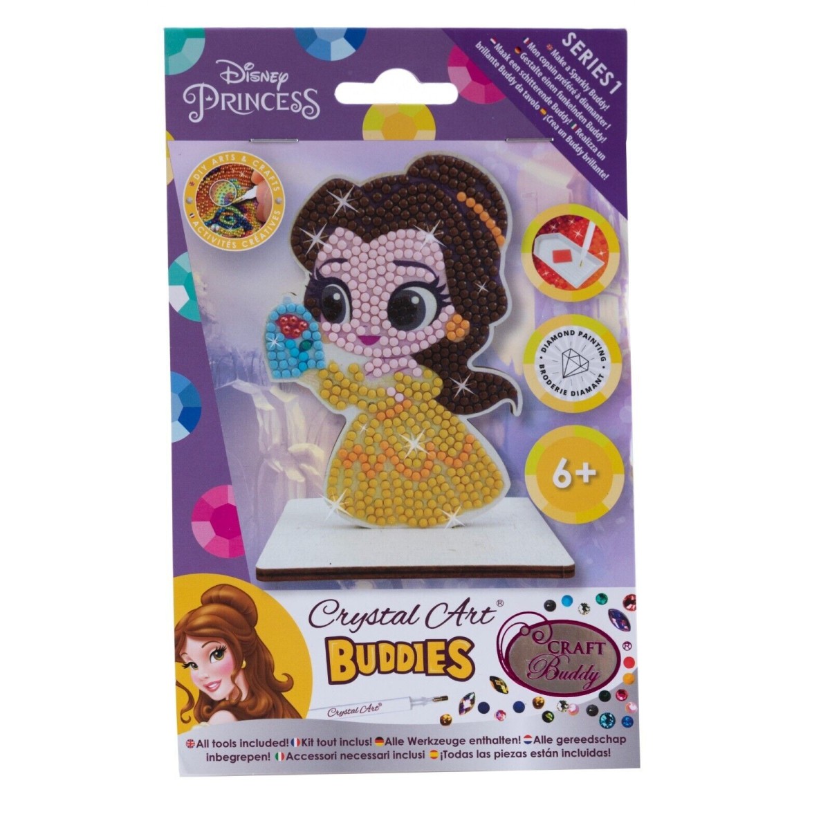 Craft Buddy Crystal Art Buddies Series 1 - Belle