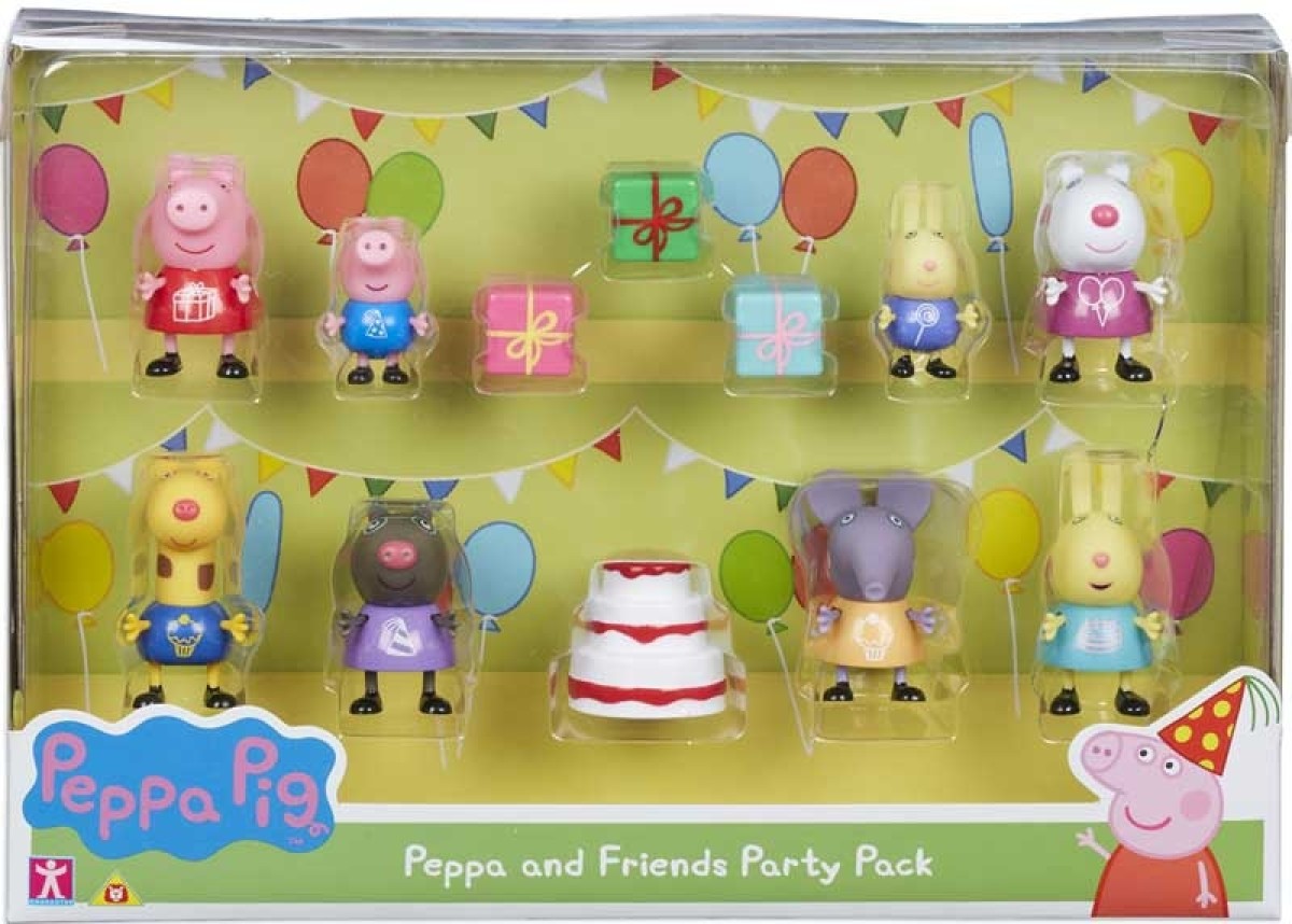 Peppa Pig Peppa and Friends Party Pack Bright Star Toys