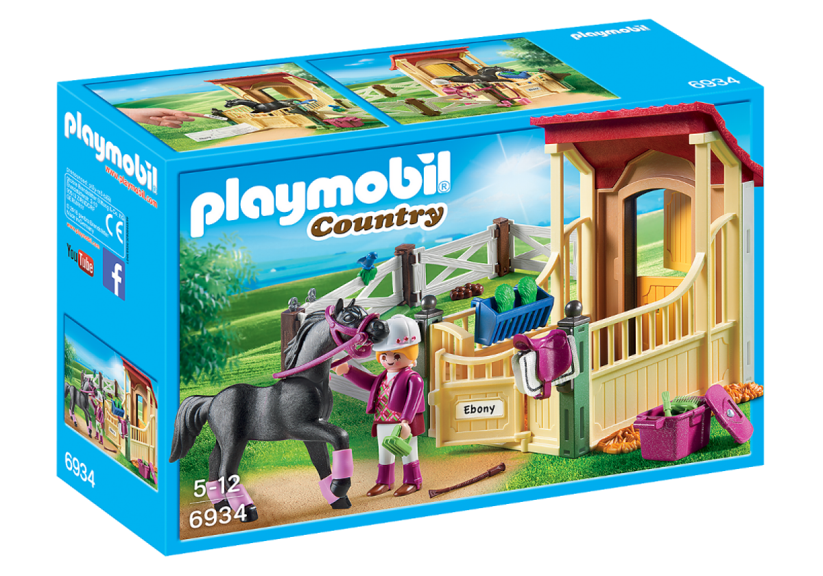 Playmobil horse stable top