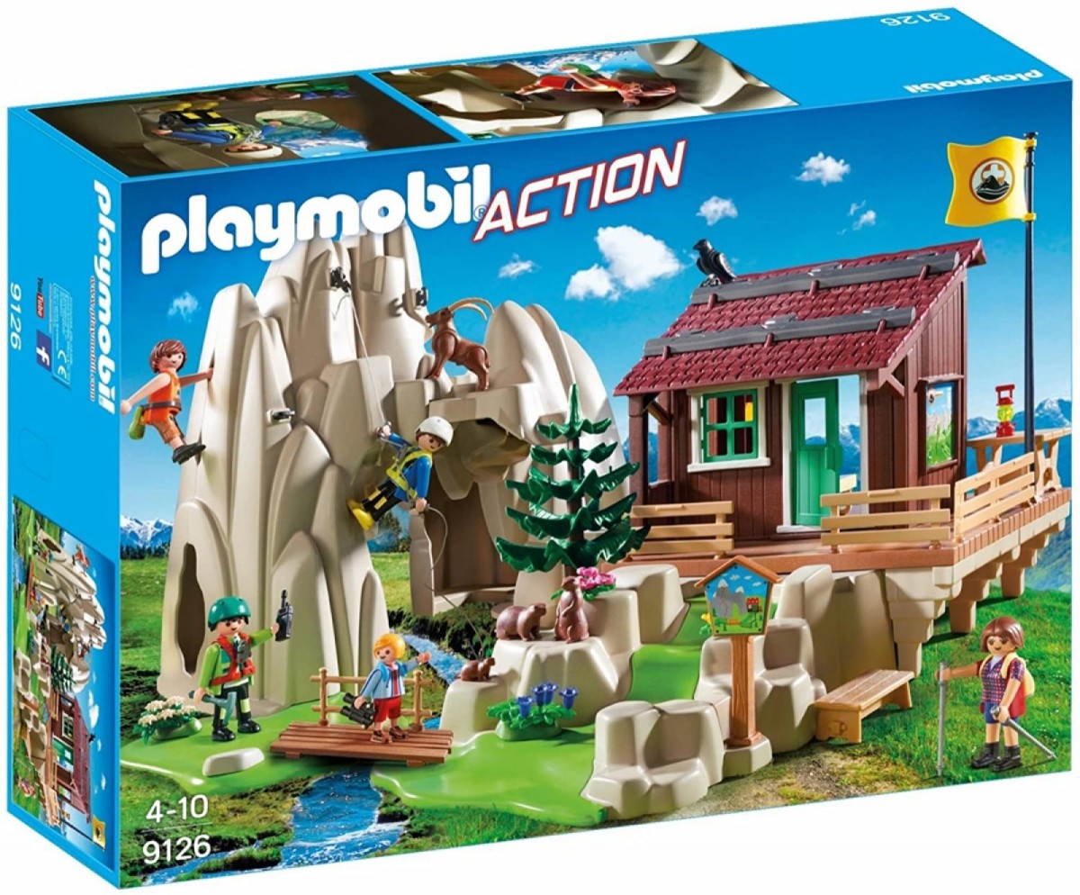 Playmobil 9216 Rock Climbers with Cabin Set Bright Star Toys