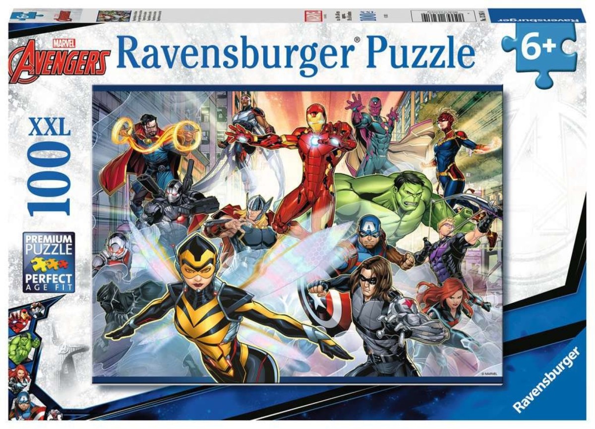 Ravensburger Marvel Avengers 100 XXL Piece Jigsaw Puzzle - Bright Star Toys