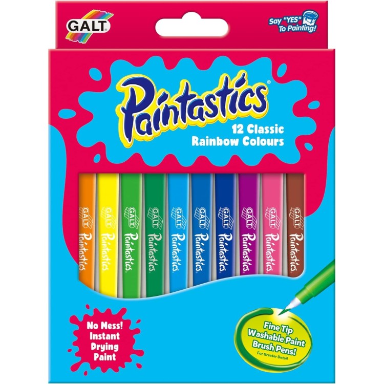 Galt Pack of 12 Paintastics Rainbow Coloured Paint Pens