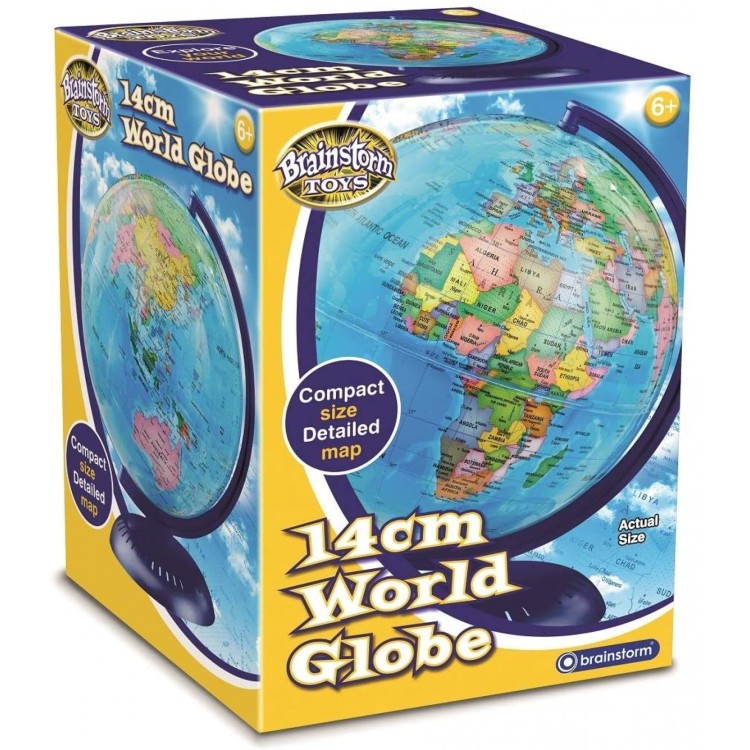 14cm World Globe