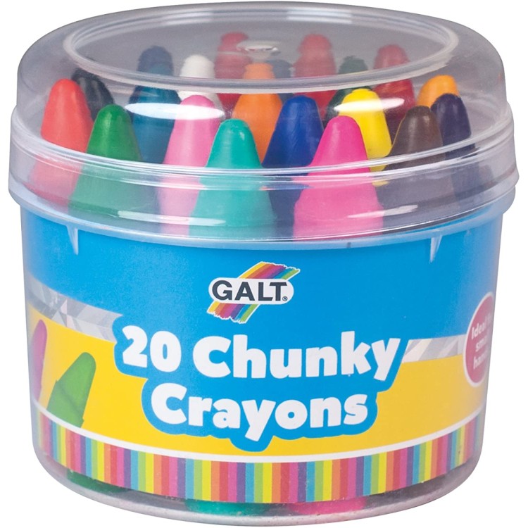 Galt Tub of 20 Chunky Crayons