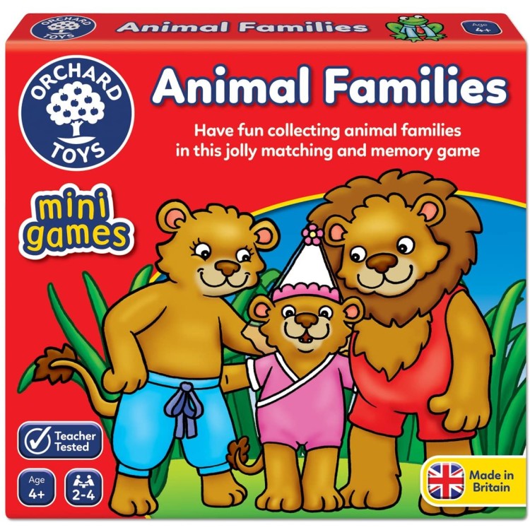 Orchard Toys Animal Families Mini Game