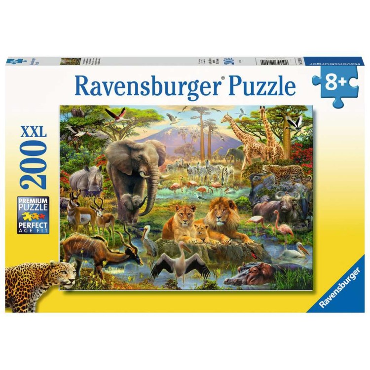 Ravensburger Animals Of The Savanna 200 XXL Jigsaw Puzzle