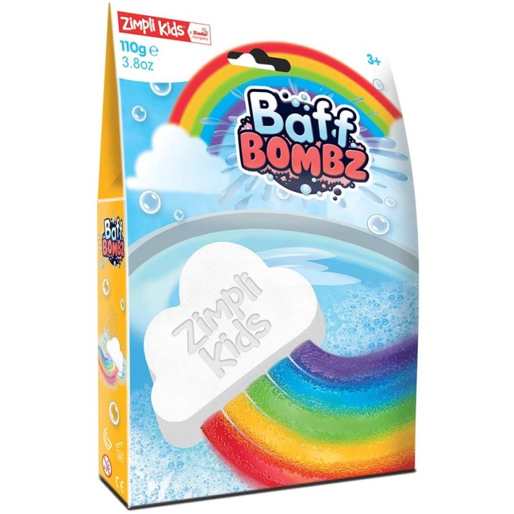 Baff Bombz Cloud and Rainbow Bath Bomb