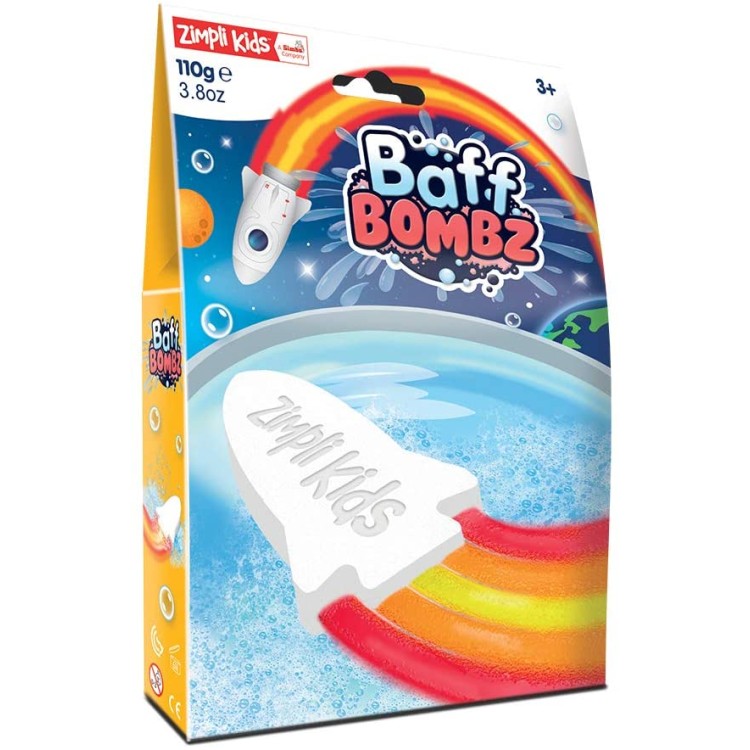 Baff Bombz Rocket and Flames Bath Bomb