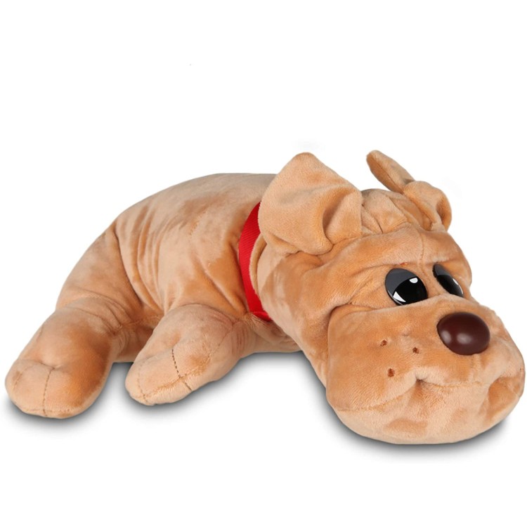 Basic Fun Pound Puppies Classic Light Brown Rumpled Skin Puppy