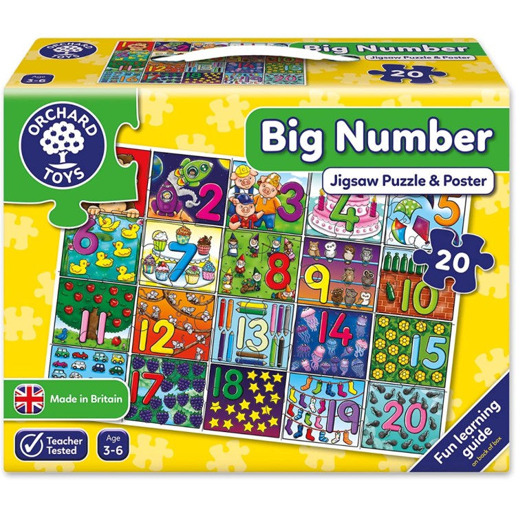 Orchard Toys Big Number Jigsaw