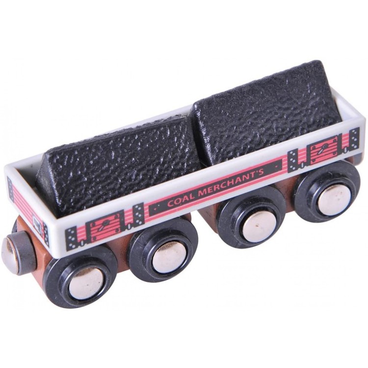 Bigjigs Big Coal Wagon Wooden Train