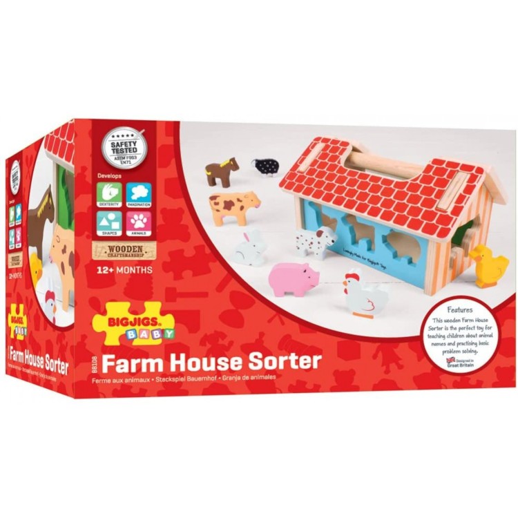 Bigjigs Farmhouse Sorter