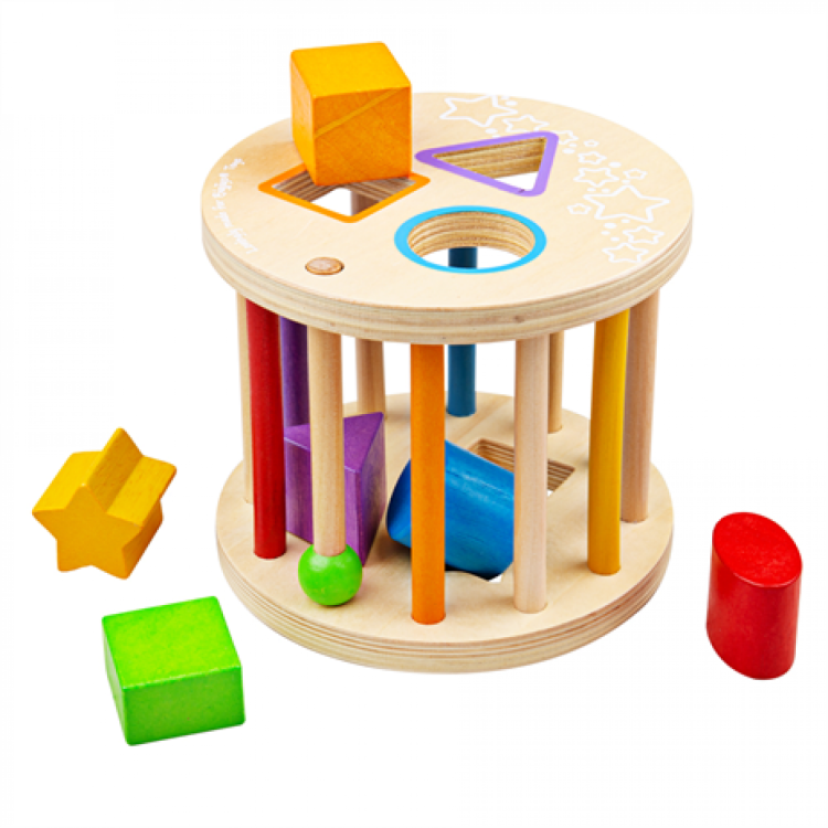 Bigjigs First Rolling Shape Sorter