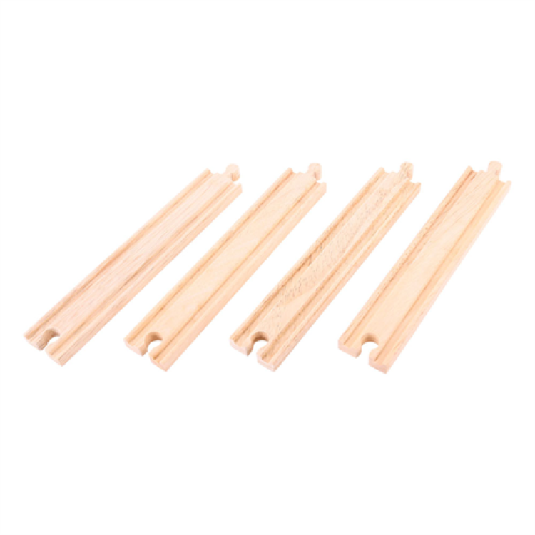 Bigjigs Long Straights - Pack of 4