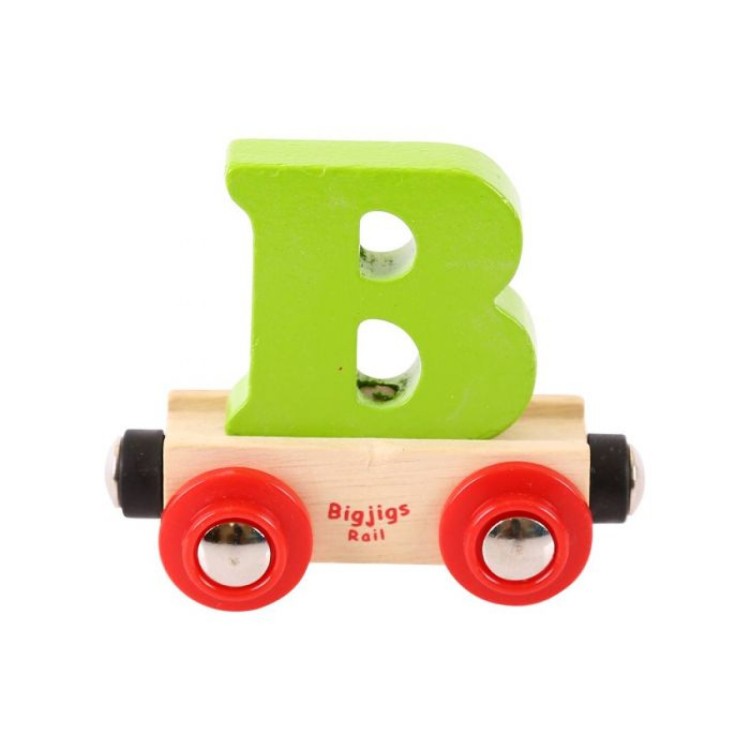 Bigjigs Rail Name - Letter B (Letter Colour May Vary)