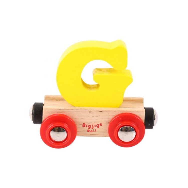 Bigjigs Rail Name - Letter G (Letter Colour May Vary)