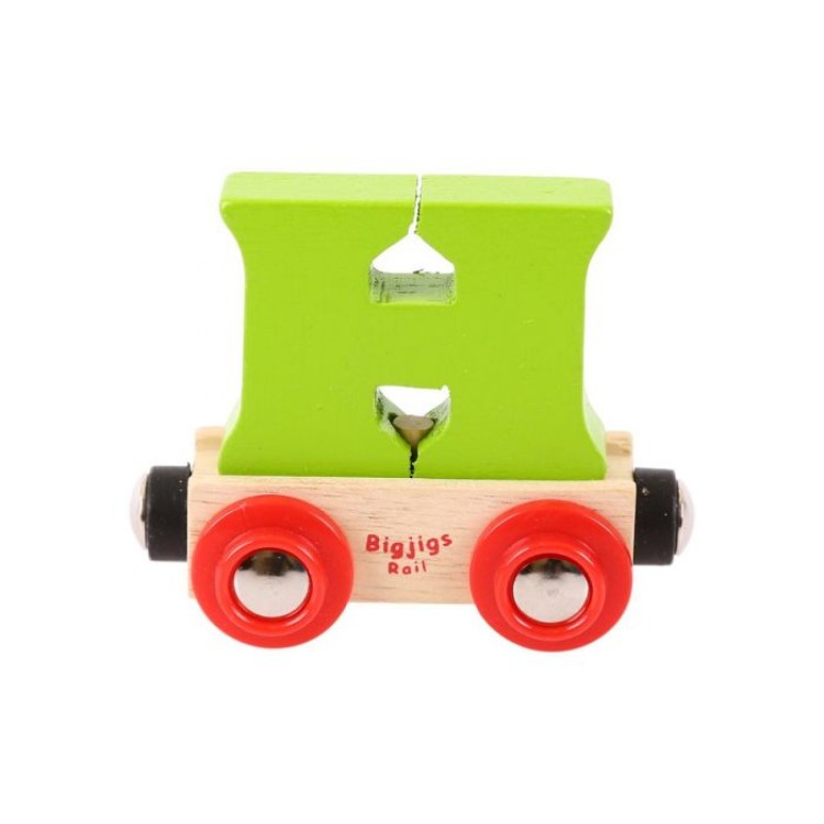 Bigjigs Rail Name - Letter H (Letter Colour May Vary)