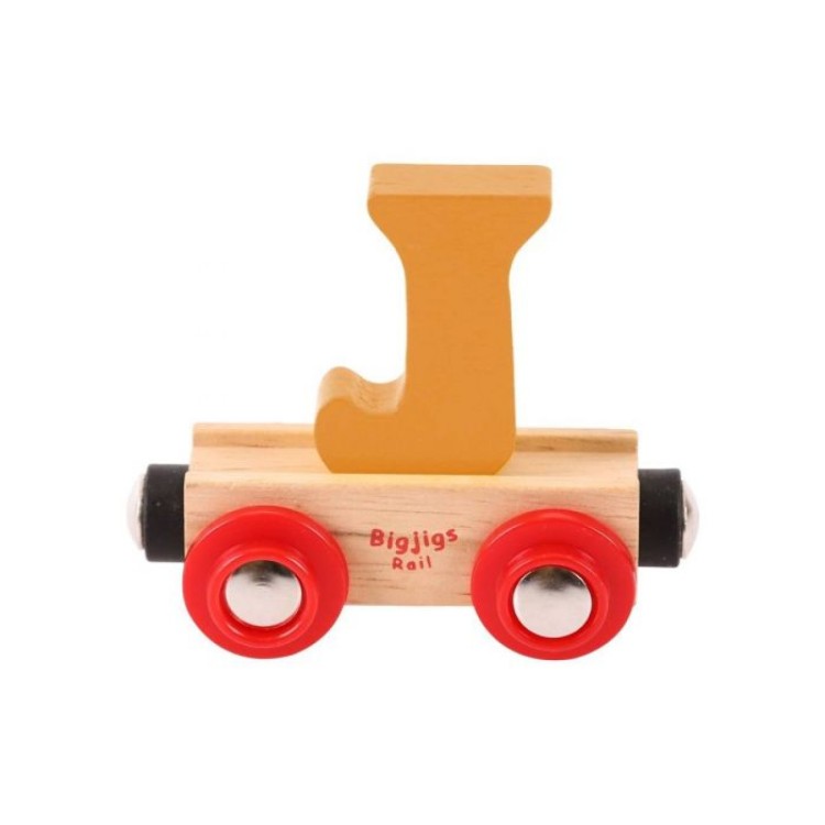 Bigjigs Rail Name - Letter J (Letter Colour May Vary)