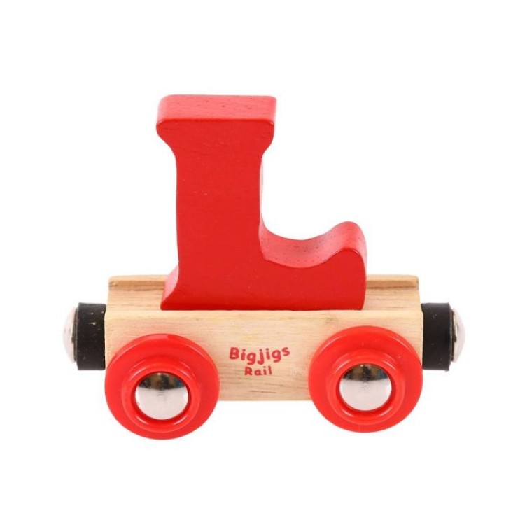 Bigjigs Rail Name - Letter L (Letter Colour May Vary)