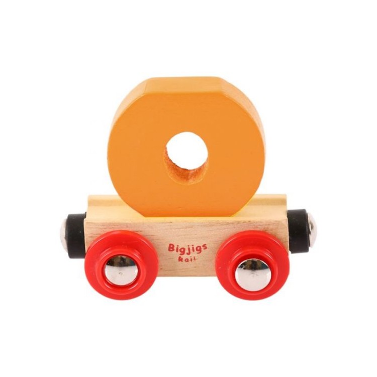 Bigjigs Rail Name - Letter O (Letter Colour May Vary)