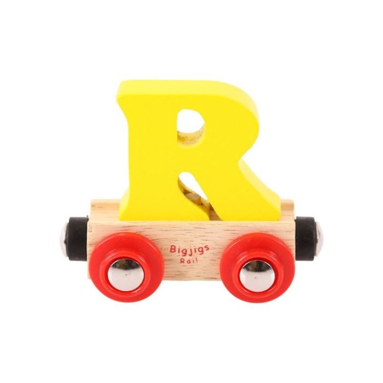 Bigjigs Rail Name - Letter R (Letter Colour May Vary)
