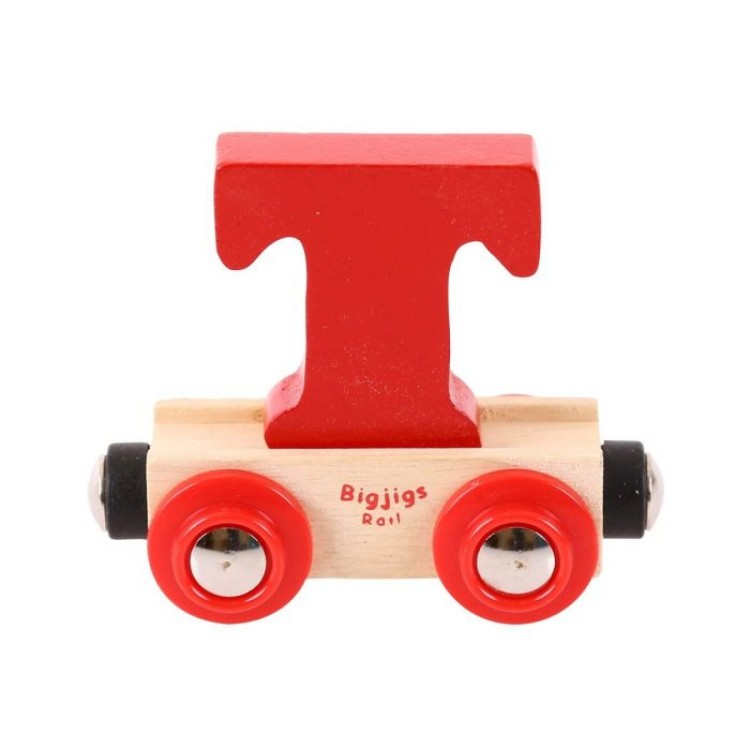 Bigjigs Rail Name - Letter T (Letter Colour May Vary)