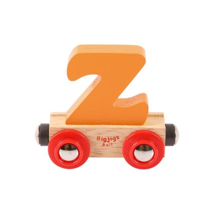 Bigjigs Rail Name - Letter Z (Letter Colour May Vary)