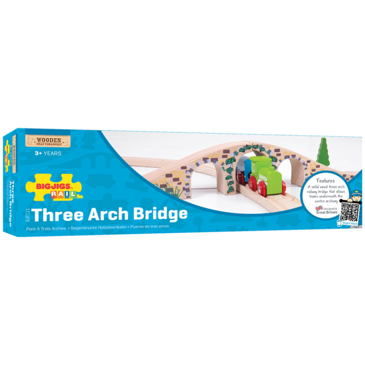 Bigjigs Rail Three Arch Bridge