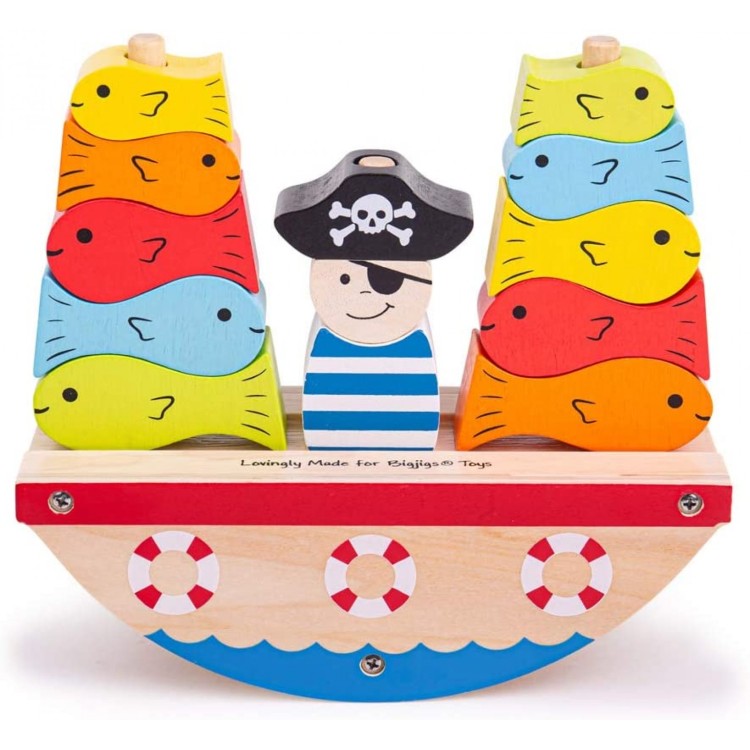 Bigjigs Rocking Pirate Boat