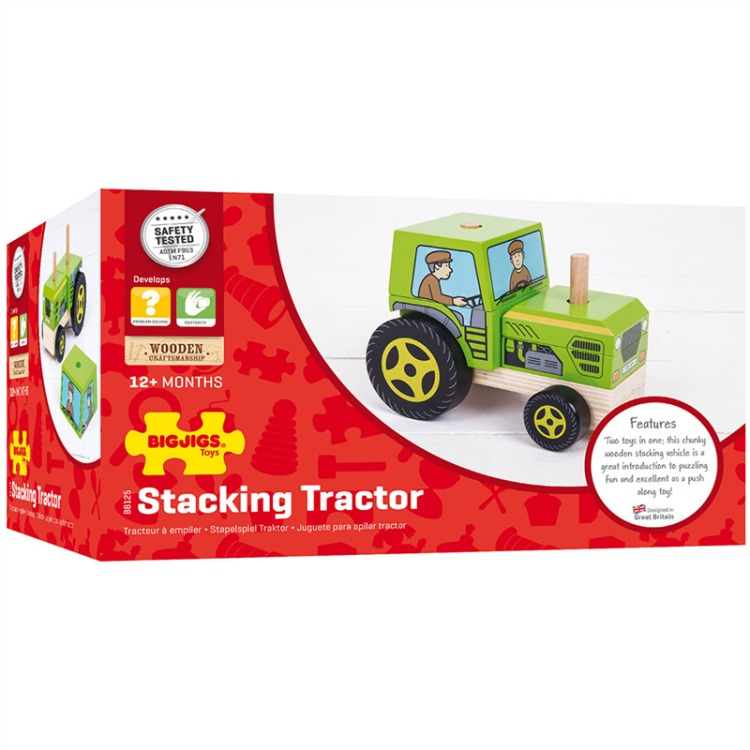 Bigjigs Stacking Tractor