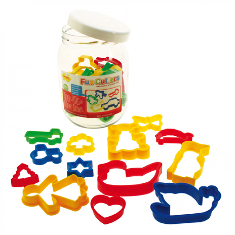 Bigjigs Tub of Pastry Cutters