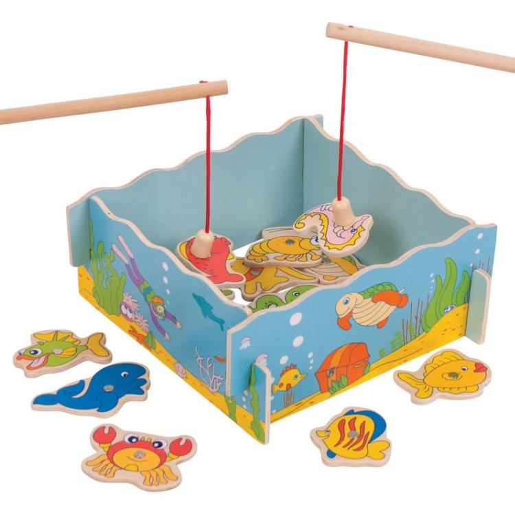 Bigjigs Wooden Fishing Game