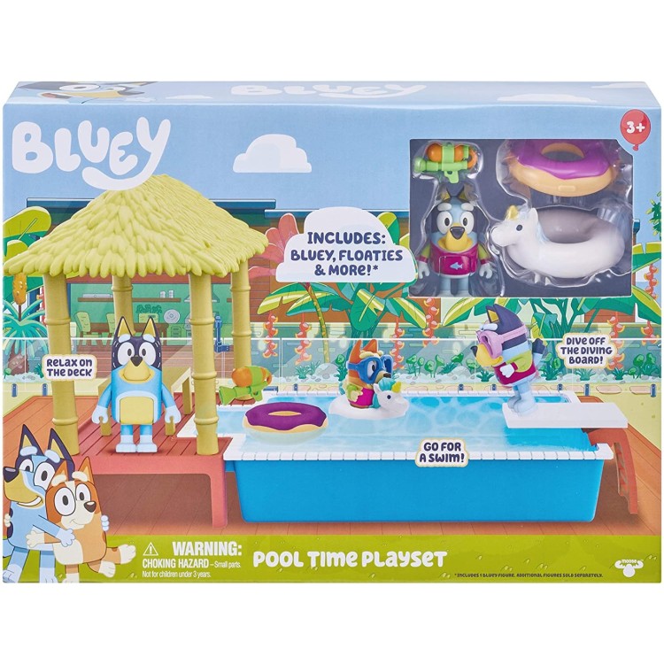 Bluey Pool Time Playset