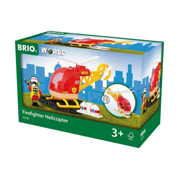 Brio Firefighter Helicopter