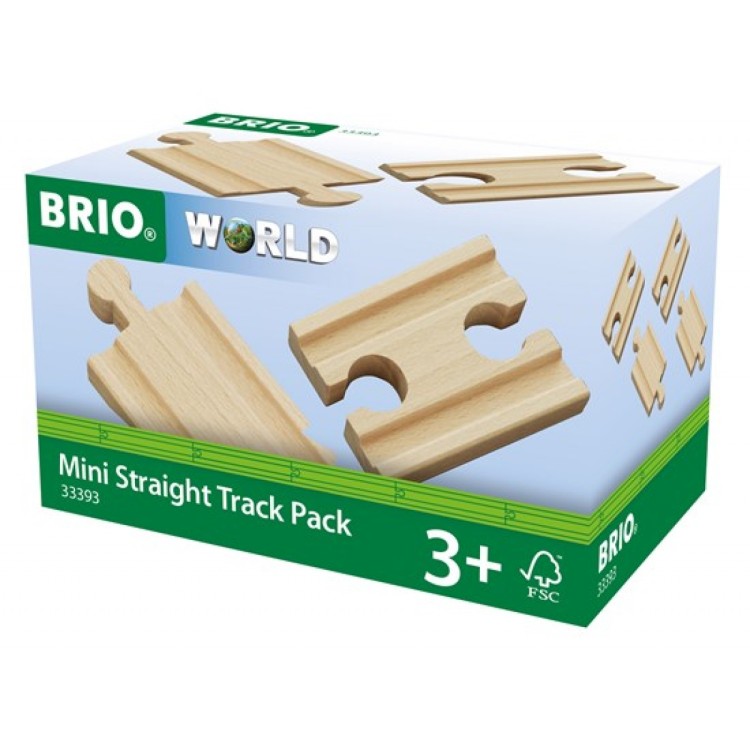 Brio Mini Straight Track Pack