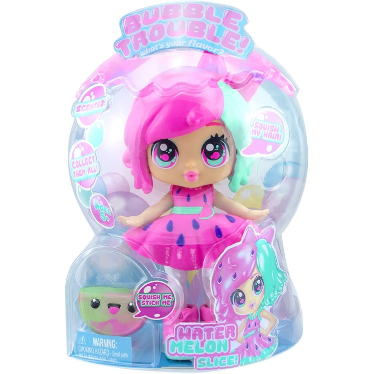 Bubble Trouble Watermelon Slice Doll