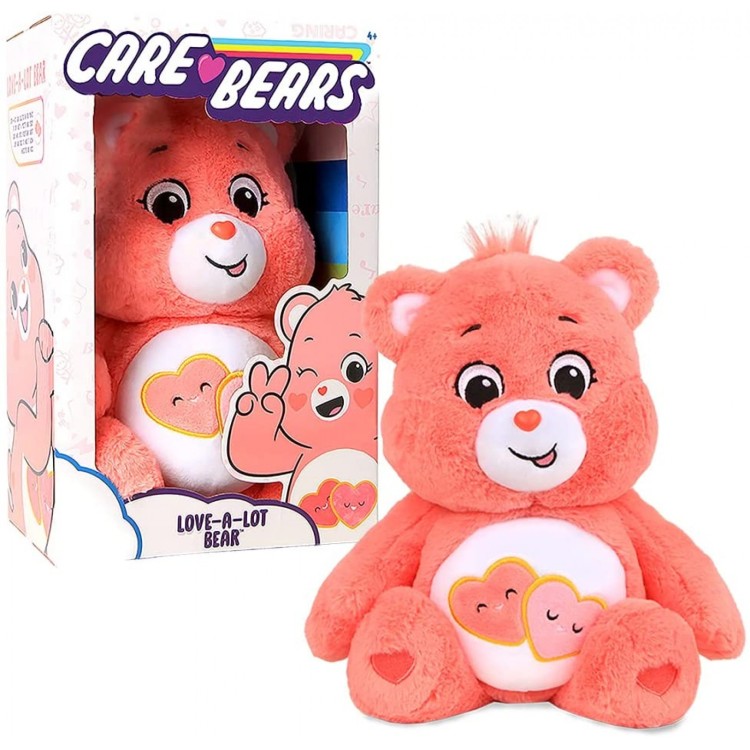 Care Bears Plush Medium Size - Love-a-Lot Bear