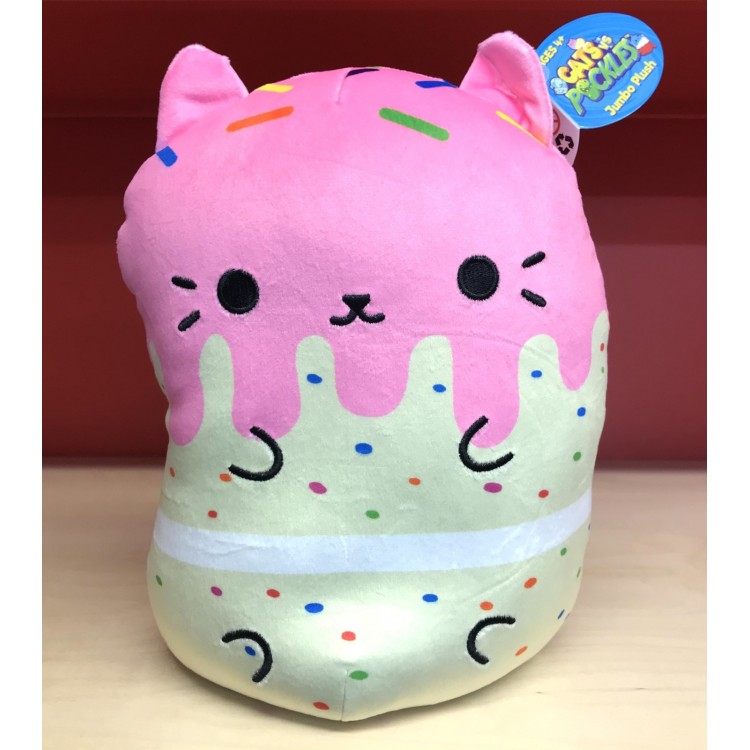 Cats vs Pickles Jumbo Plush - Kitty Cake