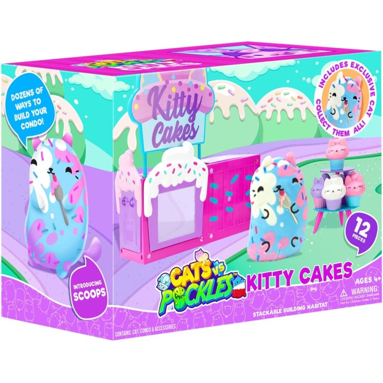 Cats vs Pickles Kitty Cakes Shop Playset