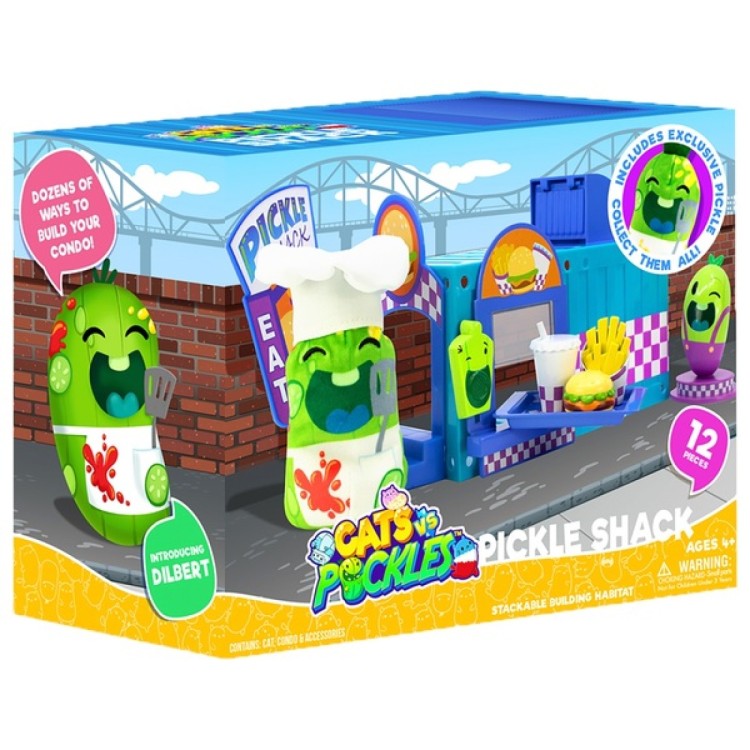 Cats vs Pickles Pickle Shack Playset with Exclusive Pickle 