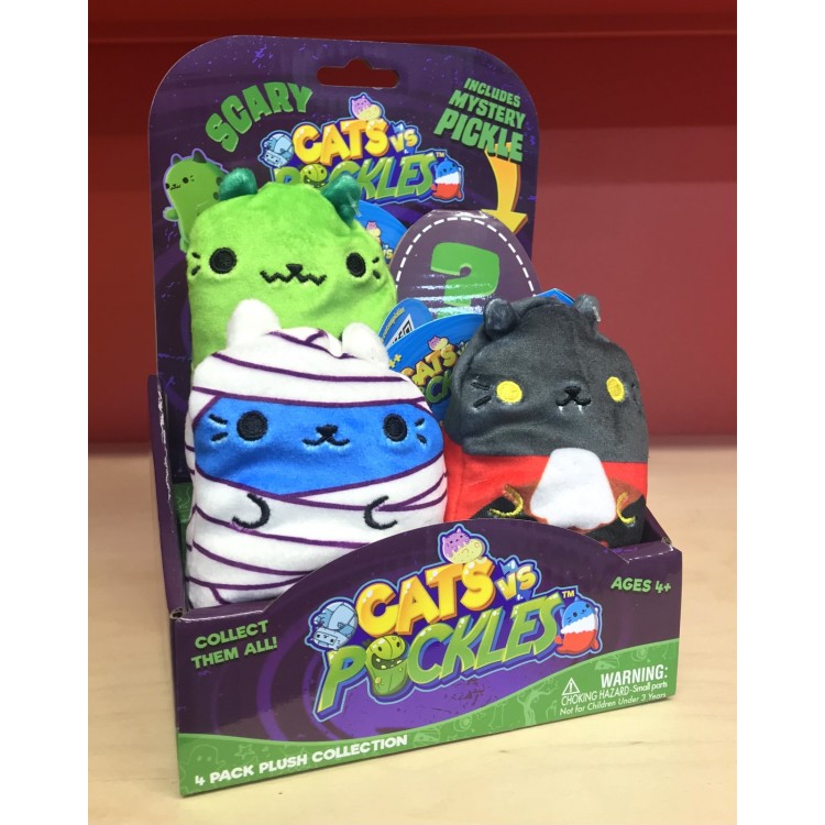 Cats vs Pickles Scary 4 Pack Collection