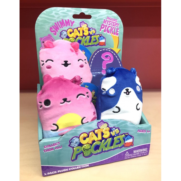 Cats vs Pickles Swimmy 4 Pack Collection