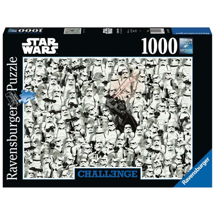 Ravensburger Challenge Star Wars 1000 Piece Jigsaw Puzzle