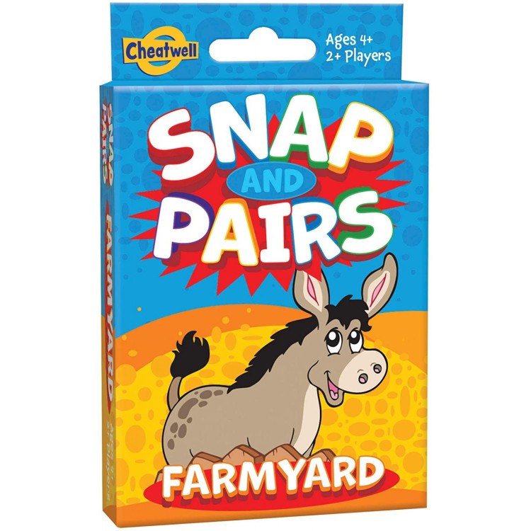 Cheatwell Games Snap and Pairs - Farmyard