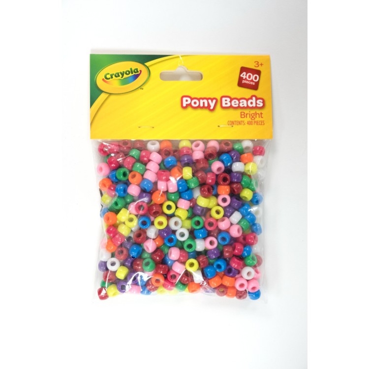 Crayola Pack of Assorted Pony Beads 160 Pieces