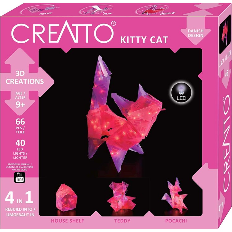Creatto 3D Creations Set - Kitty