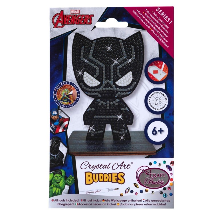 Craft Buddy Crystal Art Buddies Series 1 - Black Panther